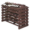 Modularack  Pro Stained Island Fixture (168 Bottle Rack)